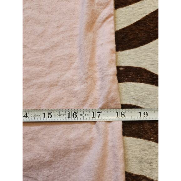 Vintage Pink Juicy Couture Draw String Storage Dust Bag Leather Hearts 20.5 x 18 - Picture 4 of 5